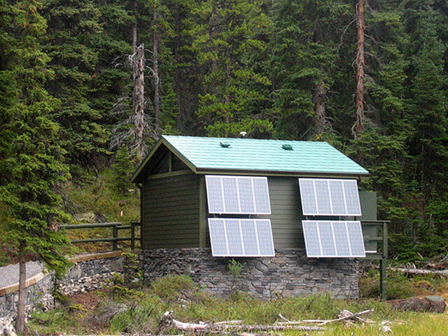 solar powered bathrooms